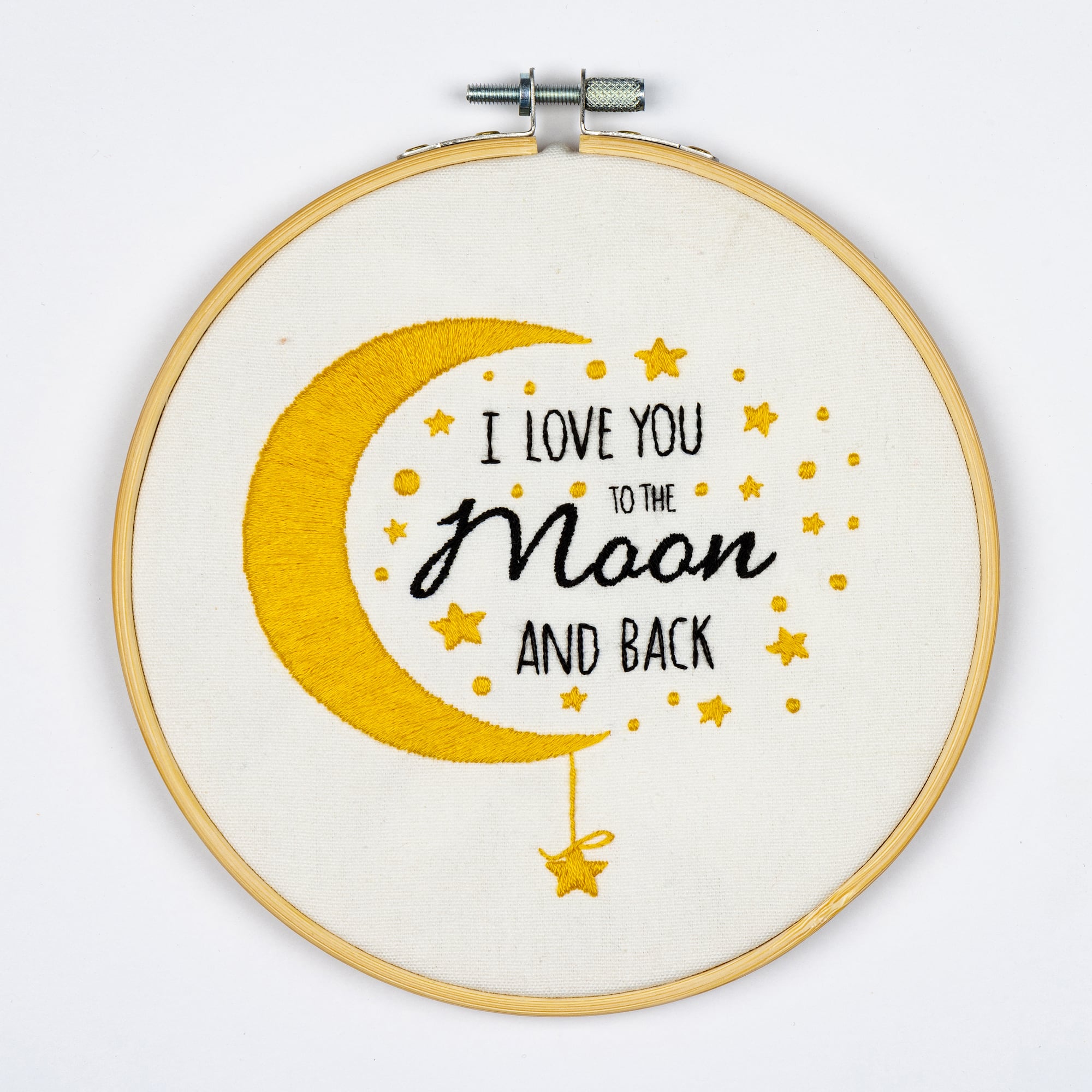 Thea Gouverneur Since 1959® I Love You to the Moon and Back Embroidery Kit